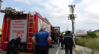 Samsun'da Elektrik Trafosundan Gelen Yüksek Ses Paniğe Yol Açtı