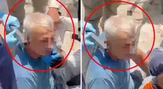 Arkeolojik kazı çalışmalarında başına demir saplanan işçi yaralandı