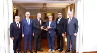 Ankara Ticaret Odası İtalya Büyükelçisini Ziyaret Etti