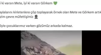 Çevre Dostu Kardeşlere Bakan Kurum'dan Teşekkür