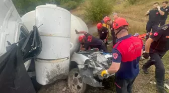 Ereğli'de Beton Mikseri Devrildi: Şoför Hayatını Kaybetti