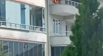 Bingöl'de Apartman Dairesinde Yangın Çıktı