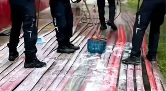 Bursa'daki Orman Yangınlarında İtfaiye Ekiplerinden Temizlik Seferberliği