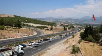Marmaris ve Datça'da Dönüş Trafiği Yoğunlaştı