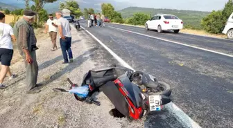 Kütahya'da Motosiklet Kazası: 1 Yaralı