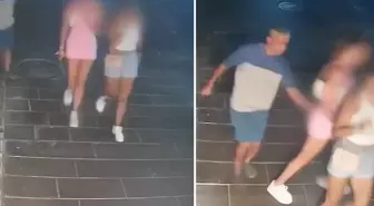Görüntü Türkiye'den! Turisti taciz edip kaçtı: Bu nasıl bir açlıktır, sapıklıktır