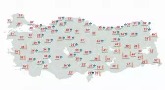 Hafta sonu yurdun büyük bölümünde yağışlı hava hakim olacak