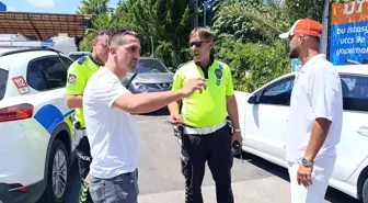 Antalya'da Motosiklet Kazası Sonrası Sürücülere Kask Cezası