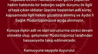 Kuşadası Devlet Hastanesi'nde Hekim Açığa Alındı
