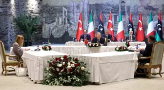 İstanbul'da Türkiye-İtalya ve Libya arasında üçlü zirve