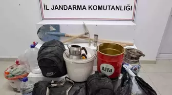 Yozgat'ta Kaçak Kazı Yapan 4 Kişi Suçüstü Yakalandı