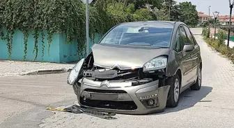 Konya'da Otomobil Çarpışması: 1 Yaralı