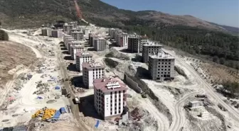 Hatay'da Afet Konutları İnşaat Çalışmaları Hızla Devam Ediyor