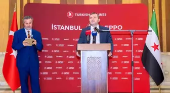 Türk Hava Yolları Halep Uçuşlarını Yeniden Başlattı