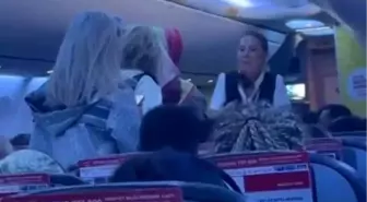 İstanbul Uçağında Taşkınlık: Yolculara Polis Müdahalesi