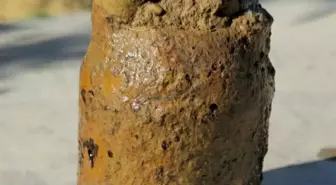 Zeytin Bahçesinde Kurtuluş Savaşı'na Ait Patlamamış Mermi Bulundu