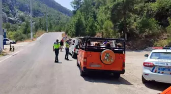 Alanya'da Safari Araçlarına Denetim: 19 Araç Ceza Aldı