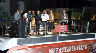 Özgür Özel Aksaray'da Miting Düzenledi
