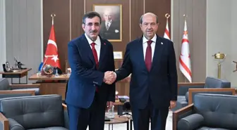 Cevdet Yılmaz ve Ersin Tatar'dan Türkiye-KKTC İlişkileri Üzerine Görüşme