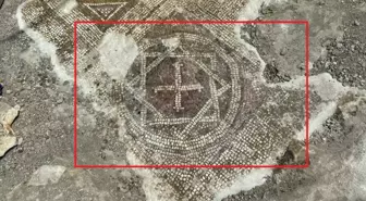 Diyarbakır'da Tarihi Mozaik ve Yazıt Bulundu