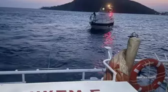 Fethiye'de Sürüklenen Tekne Kurtarıldı