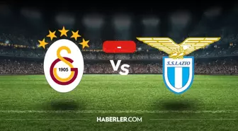 Galatasaray Lazio maçı kaç kaç, bitti mi? MAÇ SONUCU! Galatasaray Lazio golleri kim attı, canlı maç anlatımı!