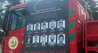 Seyitgazi'de yangın şehitleri dualarla anıldı