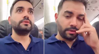 Uçakta mahsur kalan Kadir Ezildi isyan etti: Yandık, bittik