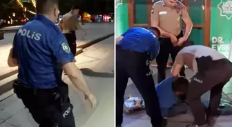 Belediye büfesinden hırsızlık yaparken suçüstü yakalandı