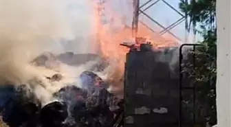 Malatya'da Elektrik Kablo Yangına Neden Oldu