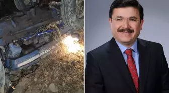 Eski AK Partili ilçe başkanı Şaban İş kazada hayatını kaybetti