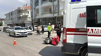Karaman'da Motosiklet Kazasında Bir Kişi Yaralandı