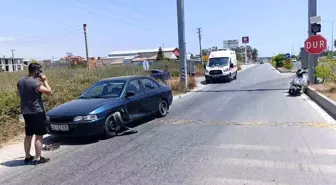 Manavgat'ta Otomobil-Motosiklet Kazası: 1 Yaralı