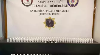Samsun'da Uyuşturucu Operasyonu: 16 Bin 555 Sentetik Ecza Ele Geçirildi