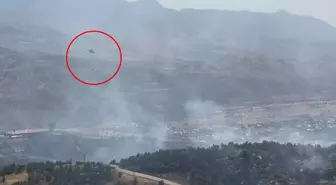 Şırnak'ta Çıkan Yangına Hızla Müdahale Ediliyor