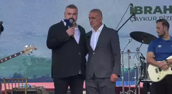Çaykur Rizespor Birlik Beraberlik Şöleni'nde TFF Başkanı Hacıosmanoğlu: 'Zaman zaman istemediğimiz olaylar yaşansa da biz hep kardeşiz'