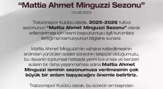 Trabzonspor'dan Mattia Ahmet Minguzzi İçin Önemli Adım