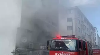 Bolu'da Apartmanda Yangın: 2 Kişi Dumandan Etkilenerek Kurtarıldı