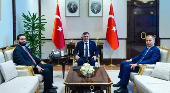 Cevdet Yılmaz, Suriye İçişleri Bakanı ile Görüştü