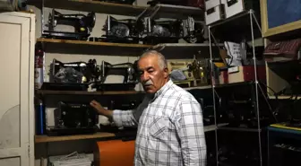 Hakkari'de Emekli Bankacı, Asırlık Dikiş Makinelerini Yeniden Hayata Döndürüyor