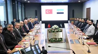 Bakan Yerlikaya, Suriye İçişleri Bakanı ile Görüştü