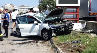 Kocaeli'de Trafik Kazası: 1 Yaralı