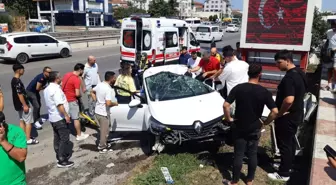 Körfez'de Trafik Kazası: Sürücü Ağır Yaralandı