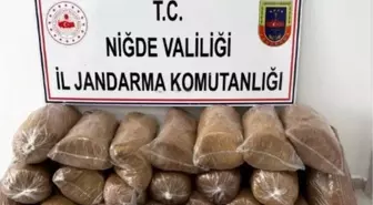 Niğde'de 120 Kilo Kaçak Tütün Ele Geçirildi