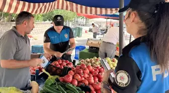 Erzincan'da Polis Ekipleri Dolandırıcılık ve Sahte Para Konusunda Bilgilendirme Çalışması Yaptı