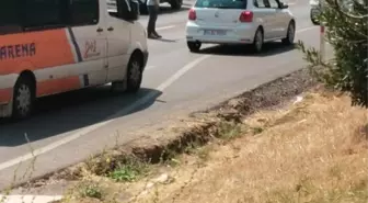 Silivri'de Motosiklet Kazası: Sürücü Hastaneye Kaldırıldı