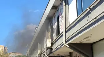 Kocaeli'de Spor Salonunda Yangın Paniği