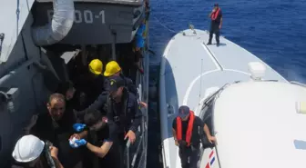 TCG Bozcaada, Yaralı Vatandaşı Kurtardı