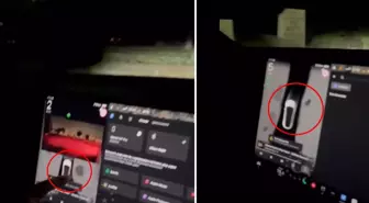 Tesla model aracıyla mezarlığa giren Türk vatandaşı, ekranda beliren uyarıyla şoke oldu