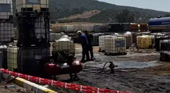 İzmir'de Kaçak Akaryakıt Patlaması: 16 Araç Hasar Gördü